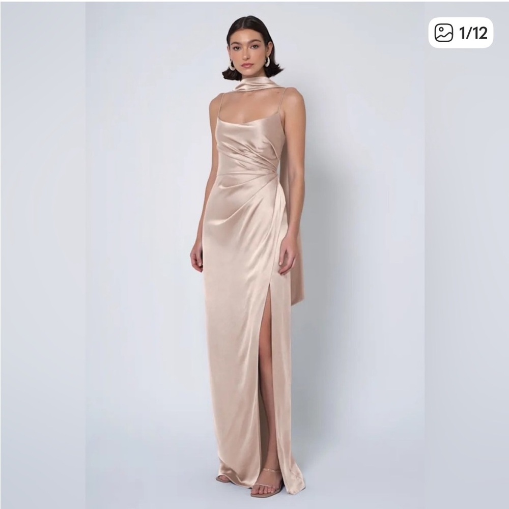 Jenny Yoo Wren Dress in Prosecco